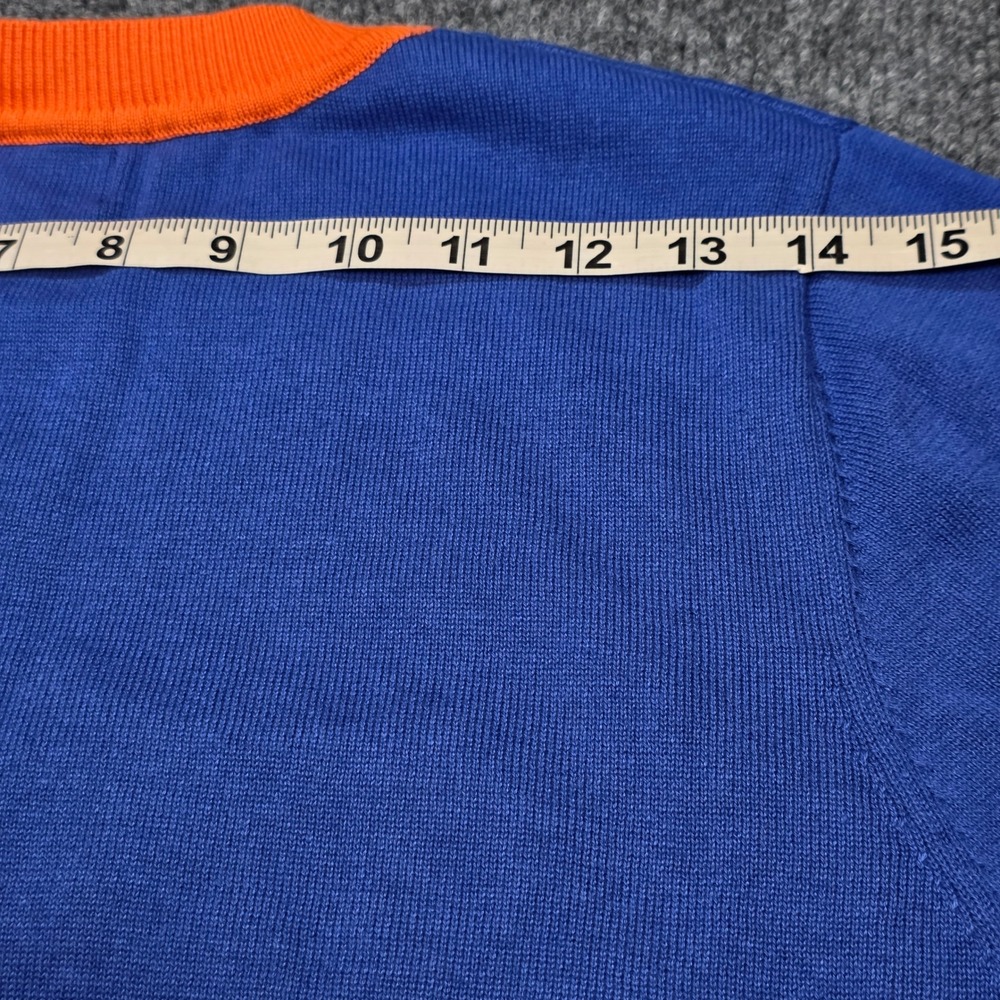 Florida Gators Gameday Girl Blue Orange Knit Short Sleeve Sweater Top Cheer New - Picture 6 of 14